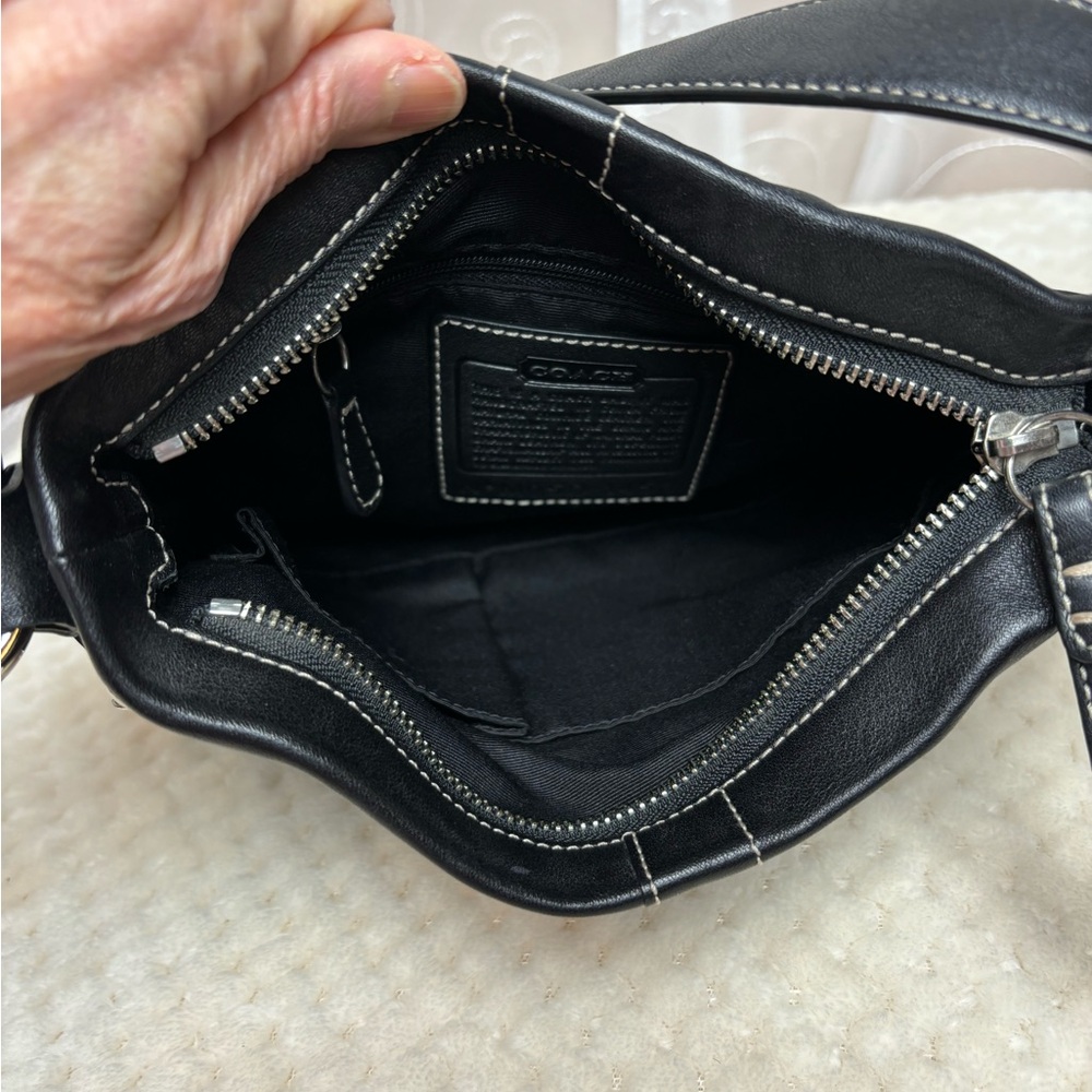 Coach Black Shoulder Bag - Picture 12 of 14